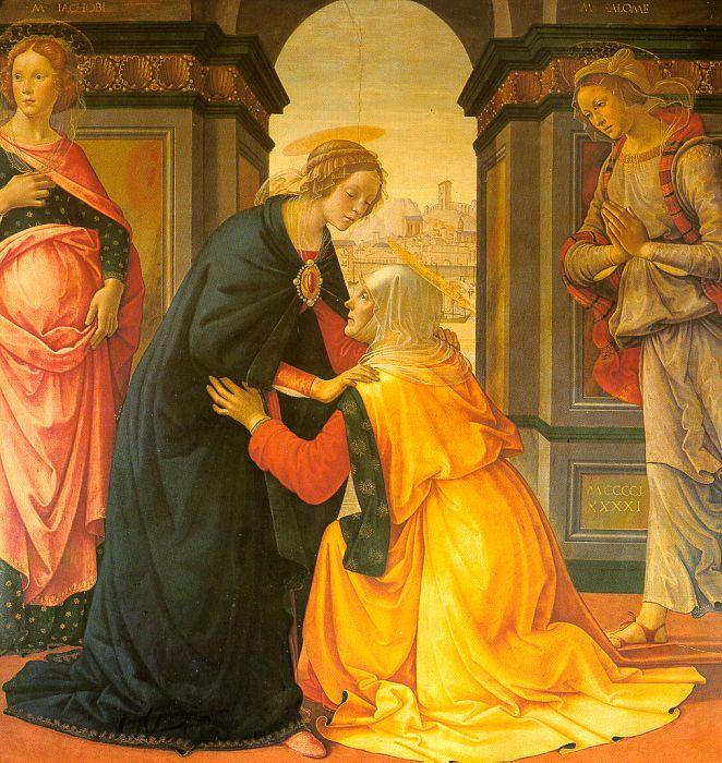 Domenico Ghirlandaio Visitation 8 oil painting image